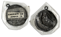Jack Swigerts Pendant Coin Carried on Apollo 16 -- Coin Celebrates the 400th Anniversary of Johannes Keplers Birth